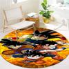 Dragon Ball Super Round Area Rug Carpet Rug For Living Room Bedroom Sofa Playroom Decor Nonslip Floor Mat