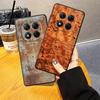Case for Xiaomi Redmi Note 10S 11S 11 13 12 Pro Plus 9s 12S 10 9 8 Pro Soft Back Phone Cover Retro Rust Design