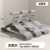 Non-Slip Coated Metal Suit Coat Hangers Heavy Duty Clothes Hangers Metal Shirt Jacket Hanger with Round Notches for Dress