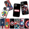 Marvel Captain America Shield Cover Phone Case for Xiaomi Redmi Note 14 12 13 ProPlus A4 A3 Pro Plus 12C 13C 14C 5G