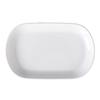 Huihuang White Melamine Rectangular Serving Plate