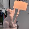 Naughty Cat Table Lamp 3D Printed Cat Tipping Night Light Creative Bedside Light for Living Room Bedroom Home Decor