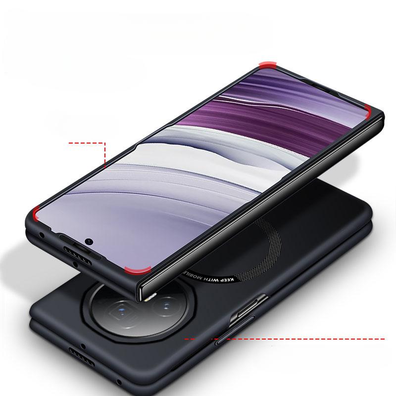 Coque Honor Magic V3 Avec Protection écran Intégrée - PC Rigide + Verre Trempé - Protection Complète, Charnière Fine - 5