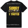 Funny Retro Sorry I Tooted Trombone Trombonist Music Player TShirt Unisex Tshirt Graphic Tees Mens Clothing Streetwear