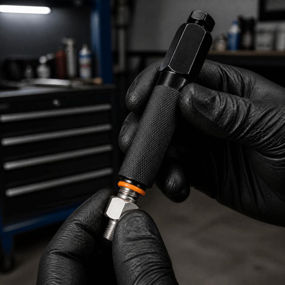 High-Pressure Grease Fitting Unclogging Tool Fitting Cleaner Vehicle Maintenance