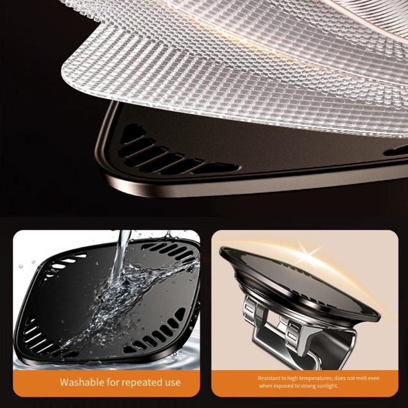 Easy Installation 360 Degree Rotating Holder Bracket Car Phone Holder Dashboard Mount Holder for Most Cellphone Models