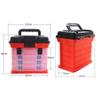 5-lagige PP+ABS große Angelbox, hochwertige Angelbox mit Kunststoffgriff