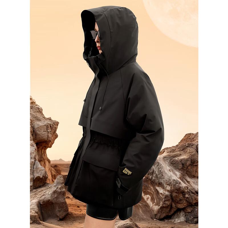 

Женский водонепроницаемый пуховик Sancai с капюшоном S (155/80A)