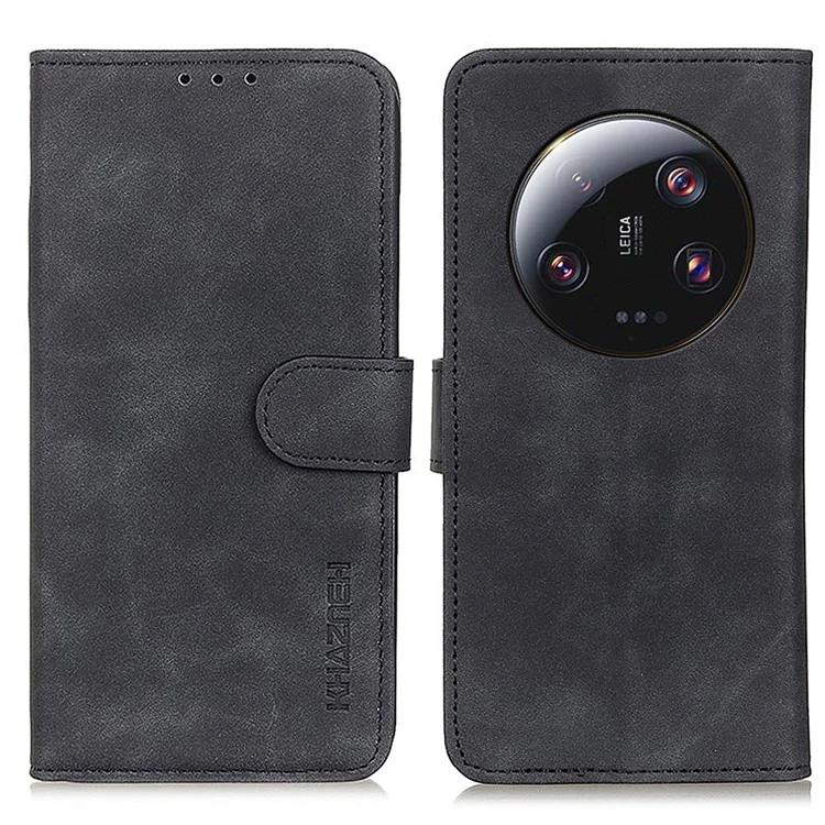 

For Xiaomi 13 Ultra Phone Wallet Case PU Leather Retro Texture Stand Cover
