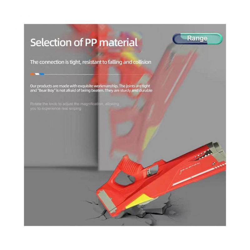 Electric Water Guns for Kids & Adults, 50Ft Range High-Pressure Battery Powered Squirt Guns, Perfect for Beach & Pool Toys