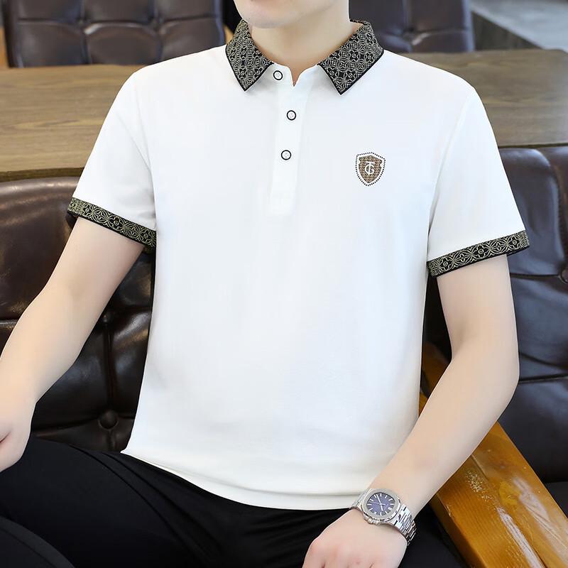 YUZHAOLIN Men's Summer Ice-Feel Polo Shirt
