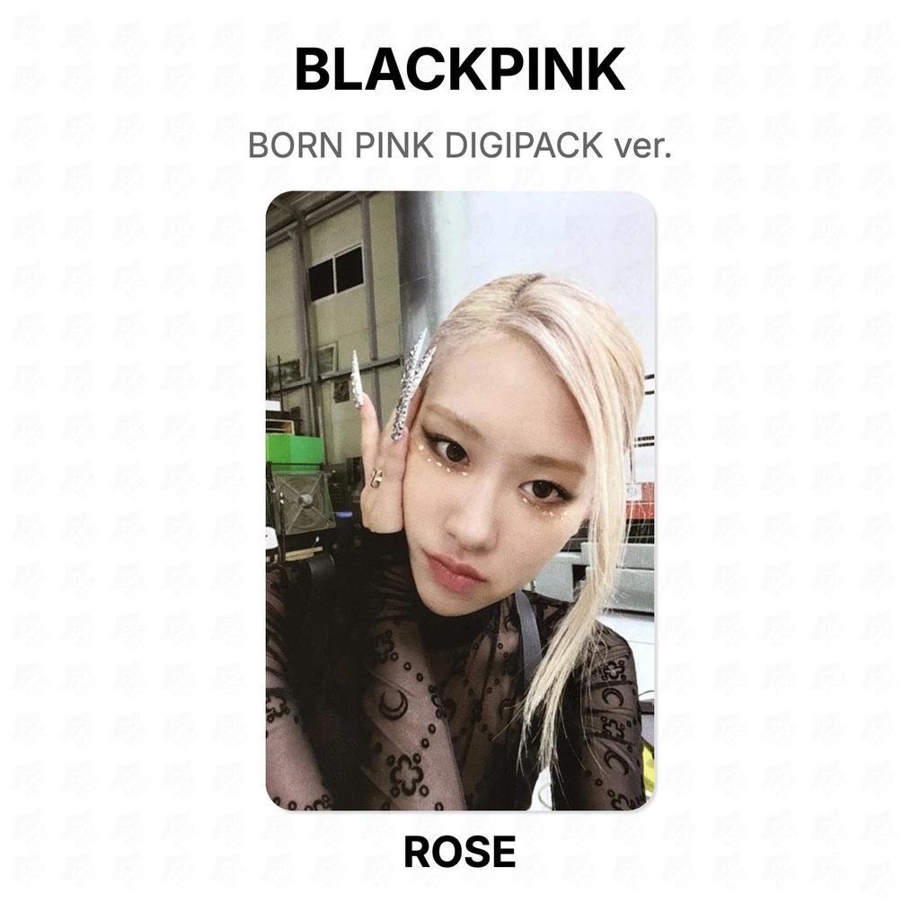 BLACKPINK BORN PINK DIGIPACK Ver. Official Photocard