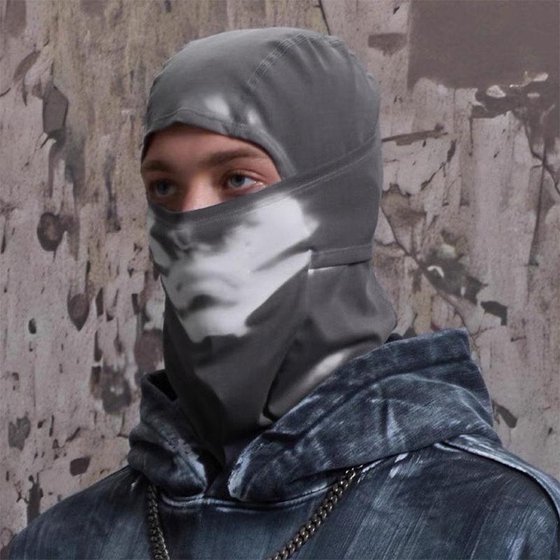 Unisex Heat Reactive Thermochromic Mask Headgear Outdoor Temperature-sensing Color Changing Windproof Balaclava Full Face Mask
