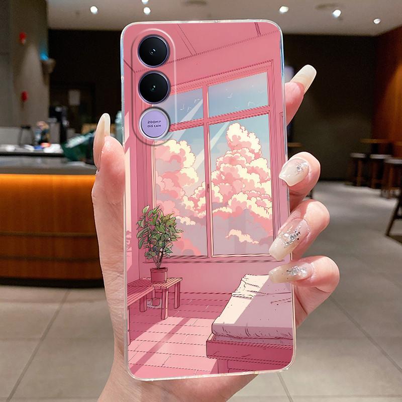 Casing For Vivo V70 FE V70FE 5G V2550 Phone Case Aesthetic Luxury Cute Cool Boys Girls Soft Silicone Transparent TPU Cover Shell