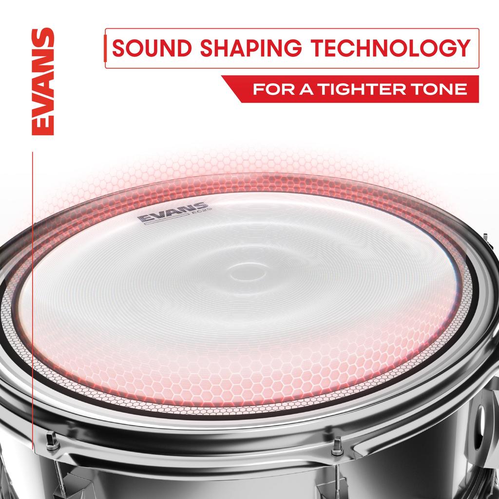 EVANS Tom Head Pack Clear 10,12,16 ETP-EC2SCLR-R