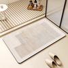 Diatom mud floor mat wabi wind bathroom non-slip mat toilet door absorbent mat