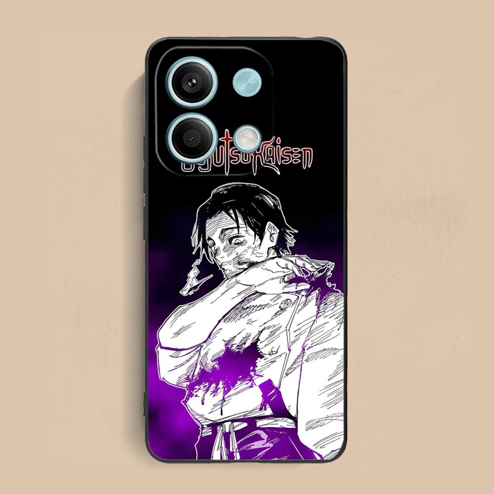 

Jujutsu Kaisen Yuta Okkotsu Phone Case for Xiaomi Redmi 15 14 13 12 A5 3 2 1 C Plus 4G 5G Colorful Printing Cover Luxury Pretty Redmi A1+