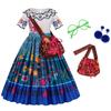 [CREDIBLE] Children's Princess Dress Costume Deluxe 5-Piece Set - White (Dress, Pouch, Earrings, Glasses, Original Goods) 120cm NT5442