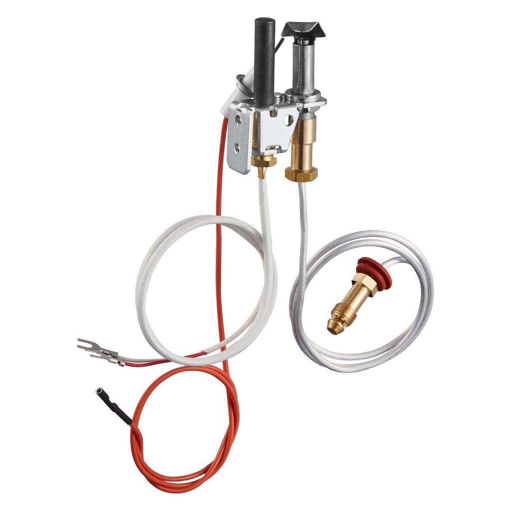Gas Pilot Assembly, OE 446-512A, HSRV 446-512A, SRV 446-512A Fireplace Gas Pilot Assembly Kit, Natural Gas Ignition Replacement, Compatible with Heat