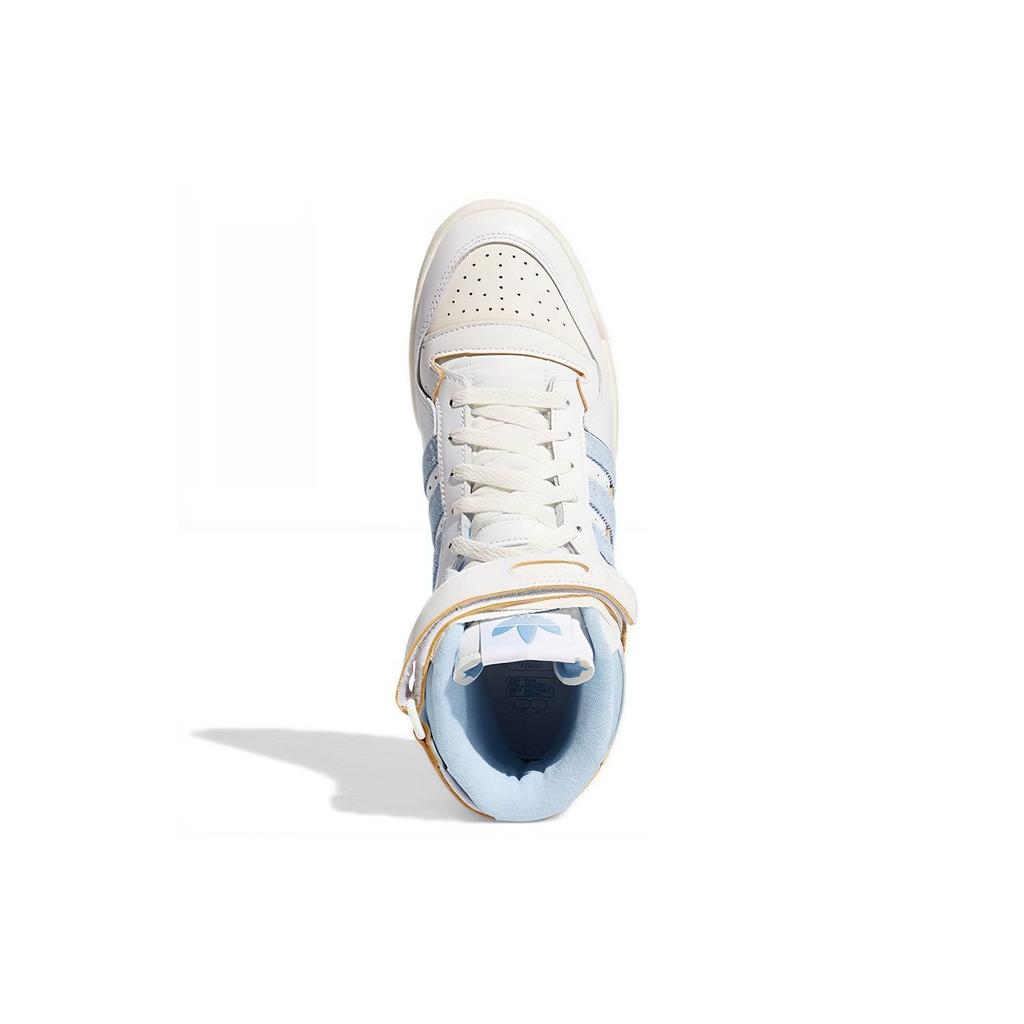 adidas Forum 84 High UNC Erkek Spor Ayakkabı Beyaz Ayakkabı-Beyaz Kirli Beyaz GW5924