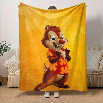 1pc, Dale's Throw Blanket Cozy Home Decor for Couch, Bed, Travel