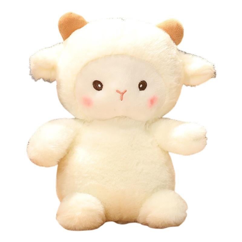 Niedliches Neues Ins Schaf Plüschtier für Mädchen Weiche und Kuschelige Tier Stoffpuppe