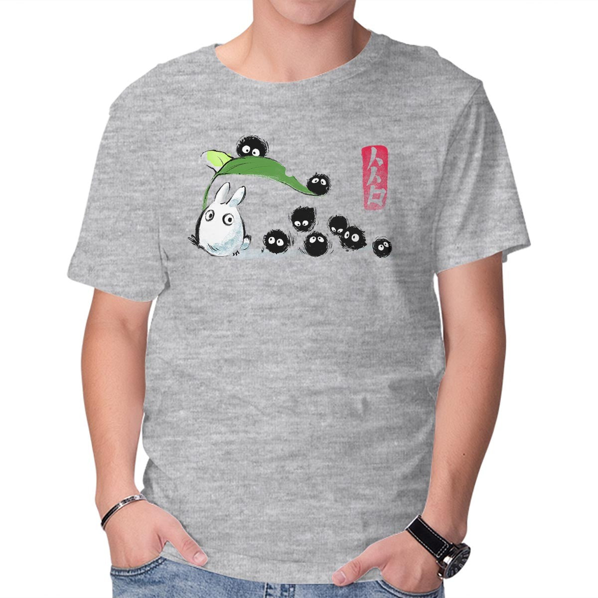 Unisex Crew Neck T-Shirt Spirited Ink Graphic Short Sleeve Casual Tee L