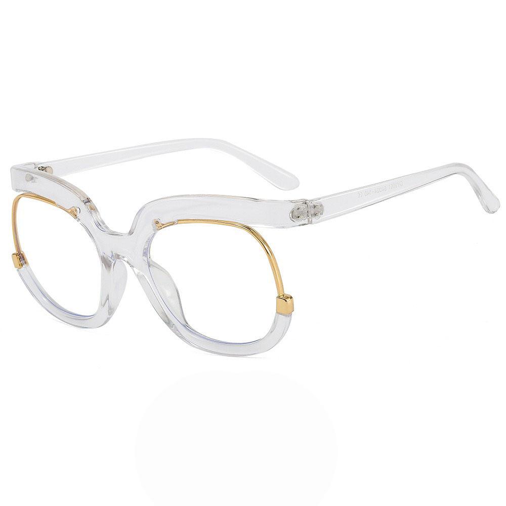 

Vintage Oversized Owl Reading Glasses Women Myopia Customize Prescription Optical Lens Anti Blue Light Presbyopia Eywear Frame 0