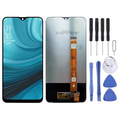 Schermo LCD TFT Per OPPO A7 / A5s / AX7 / A7N / A12 / AX5 con Digitalizzatore Gruppo Completo (Nero)