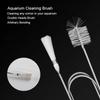 90/155/200cm Aquarium Tube Pipe Cleaning Brush Stainless Steel Water Filter Air Tube Flexible Hose Aquarium Accessories