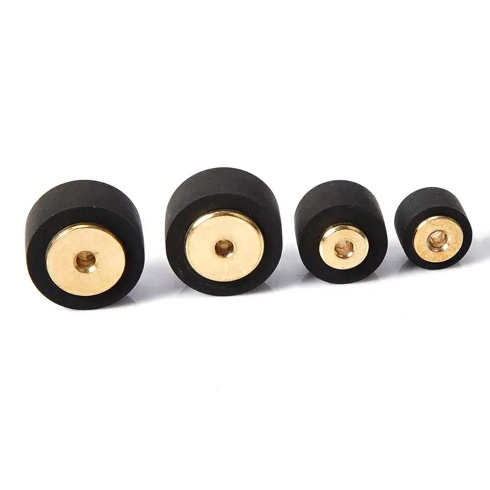 1Pcs Rubber Cassette Deck Pinch Roller Stereo Drive Wheel Part  Radio Equipment Use