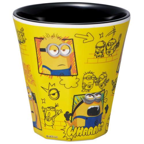 Skater Tumbler 270ml Melamine Cup Children Unbreakable Minions/Despicable Me Minion Super Transformation-B MTB2