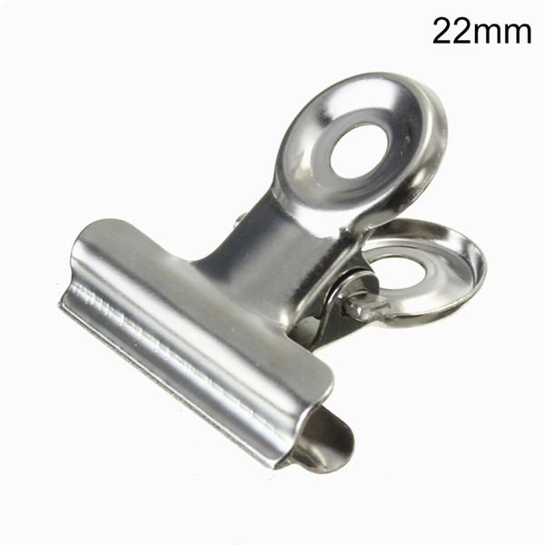 sacs papiers 30/ pcs M/étal Binder clips durable Clips d/étanch/éit/é pour documents 38mm Noir photos