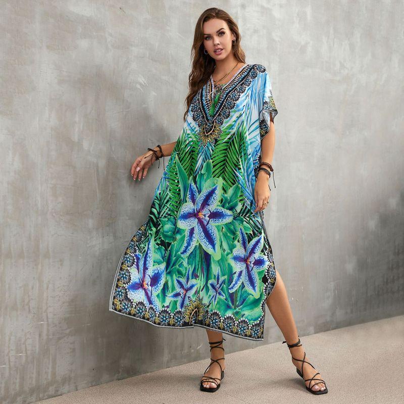 European-American Beach Cover-Up Dress: Available In 29 Colors