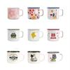 Outdoor Back To Ancients Creative Enamel Camping Mug 300ml Metal Enamel Coffee Tea Camping Hiking Backpacking Fishing Picnic