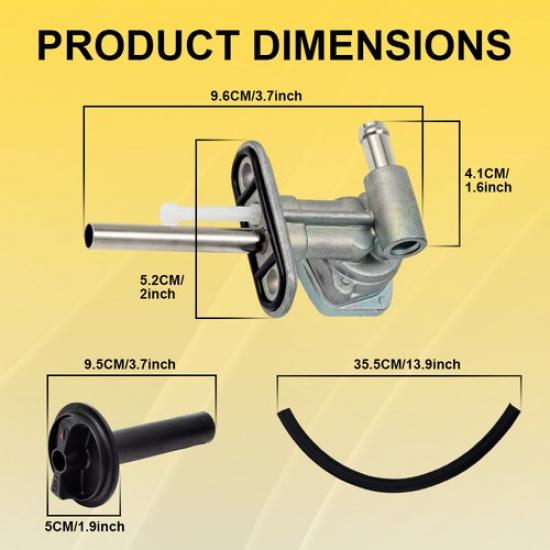 Fuel Valve Petcock for 2003 2004 2005-2006 FOR Yamaha Kodiak 450 YFM450FA 4x4
