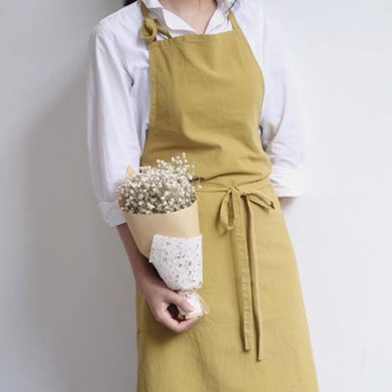 

HC Japanese Korean Style Cotton Kitchen Apron