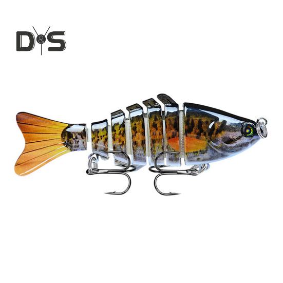 

Біонічна наживка для плавання. Реалістичні рибальські снасті для окуня. 3D-біонічні рибальські приманки, які самі плавають для прісноводної та морської риболовлі. A