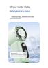 Portable USB Chargeable Mini Fan with Digital Display and Silent High-Speed Turbine for Outdoor Cooling