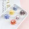 Colored Glass Octopus Beads for DIY Jewelry Making