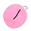 Toy Mat Storage Bag Polyester Waterproof Large Capacity Tear Resistant Multifunctional Drawstring Toy Storage Organizer Pink