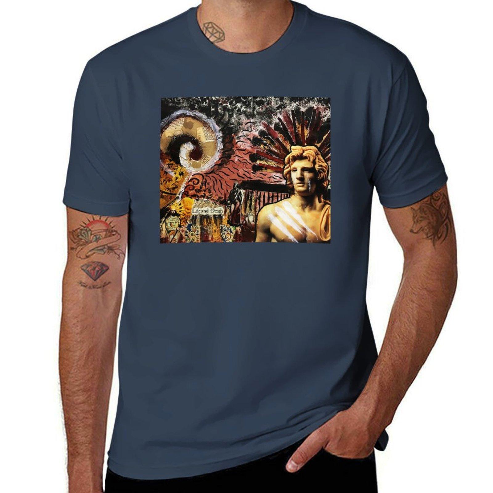 Life Death Tshirt Big Size Short Sleeve Tee For Unisex S