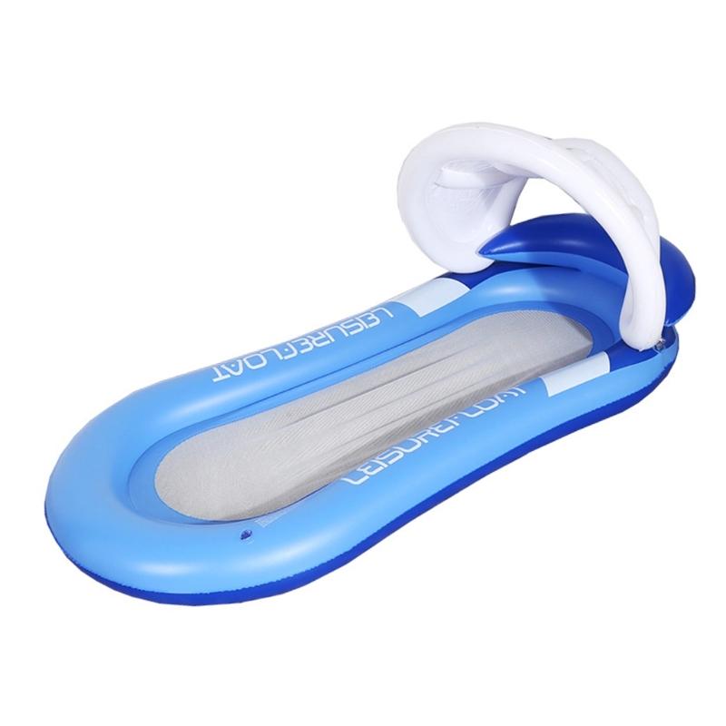 Inflatable Pool Lounger, Pool Float, Water Floating Air Bed Kids Beach Pool Toy