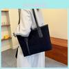 Trendy Canvas Tote Bag For Women Large Capacity Shoulder Bag 2023 Spring Fashion