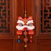 Waking Lion Blessing  Wind Chime Cartoon Blessed Bag Pendant Wall Hanging  Door Decor