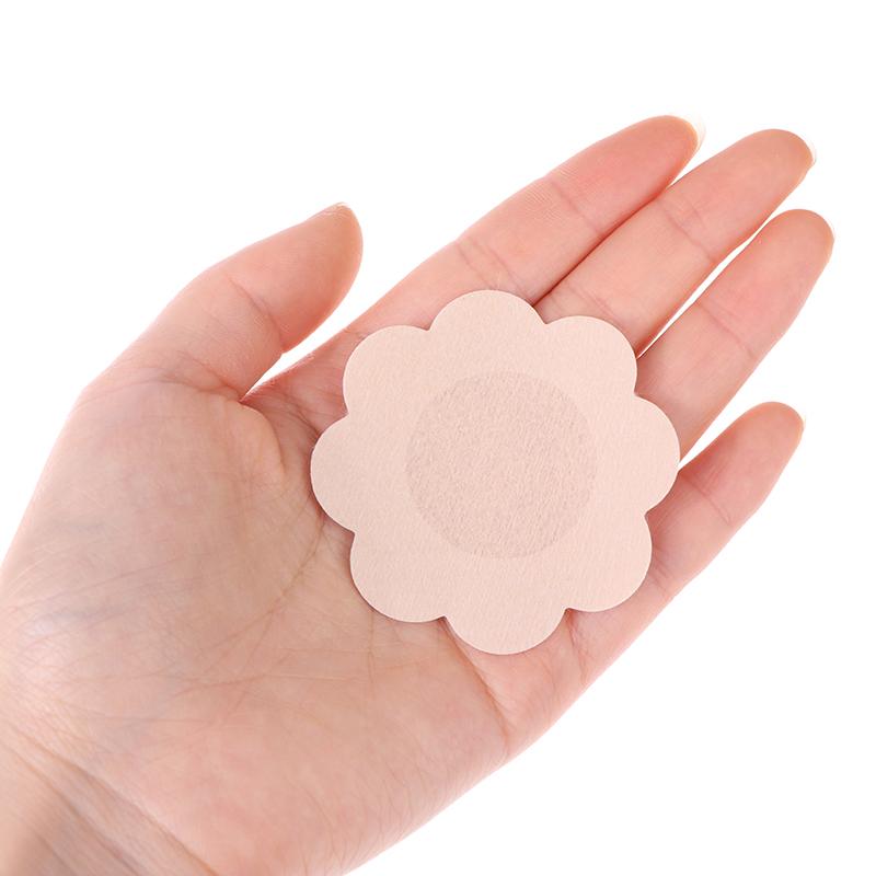 10Pcs Women'S Invisible Breast Lift Tape Overlays On Bra Nipple Stickers Cover