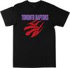 T-shirt pour homme Philcos NBA Toronto Raptors Noir Tee Premium Blanks
