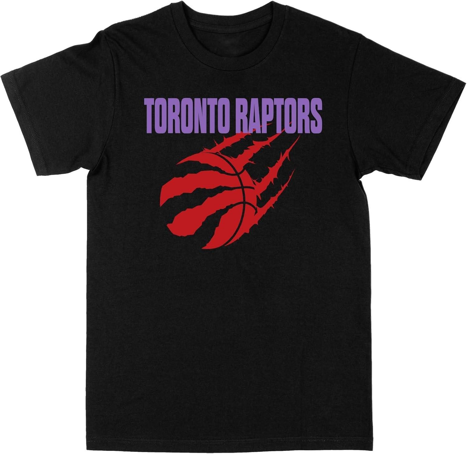 Мужская футболка Philcos NBA Toronto Raptors Черная футболка Премиальные заготовки S чёрный
