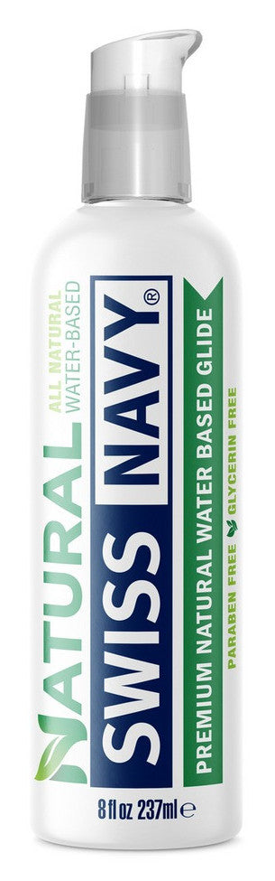 Lubrifiant Eau Natural Swiss Navy 236ml - Swiss Navy - Lubrifiants à base d'Eau