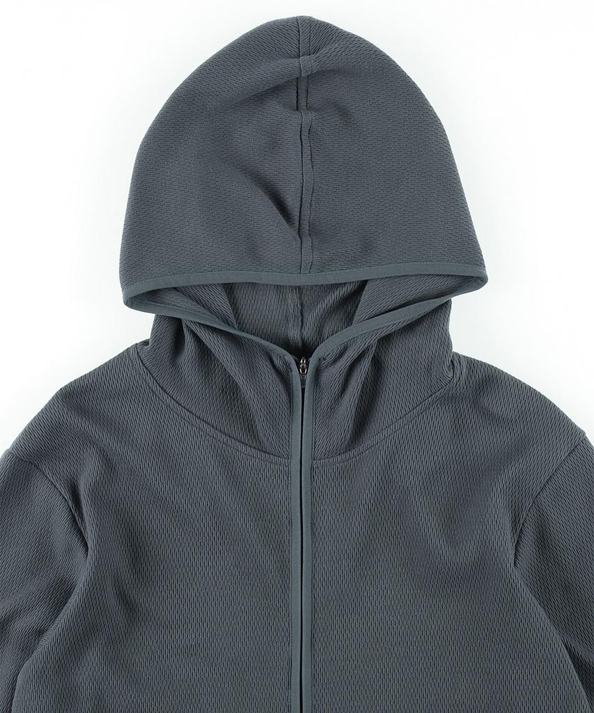 Formlich Cable Hoodie Zipup/Charcoal